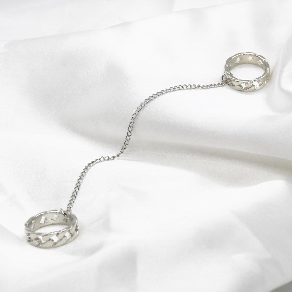Edgy Chain Ring - Picture 4 of 4